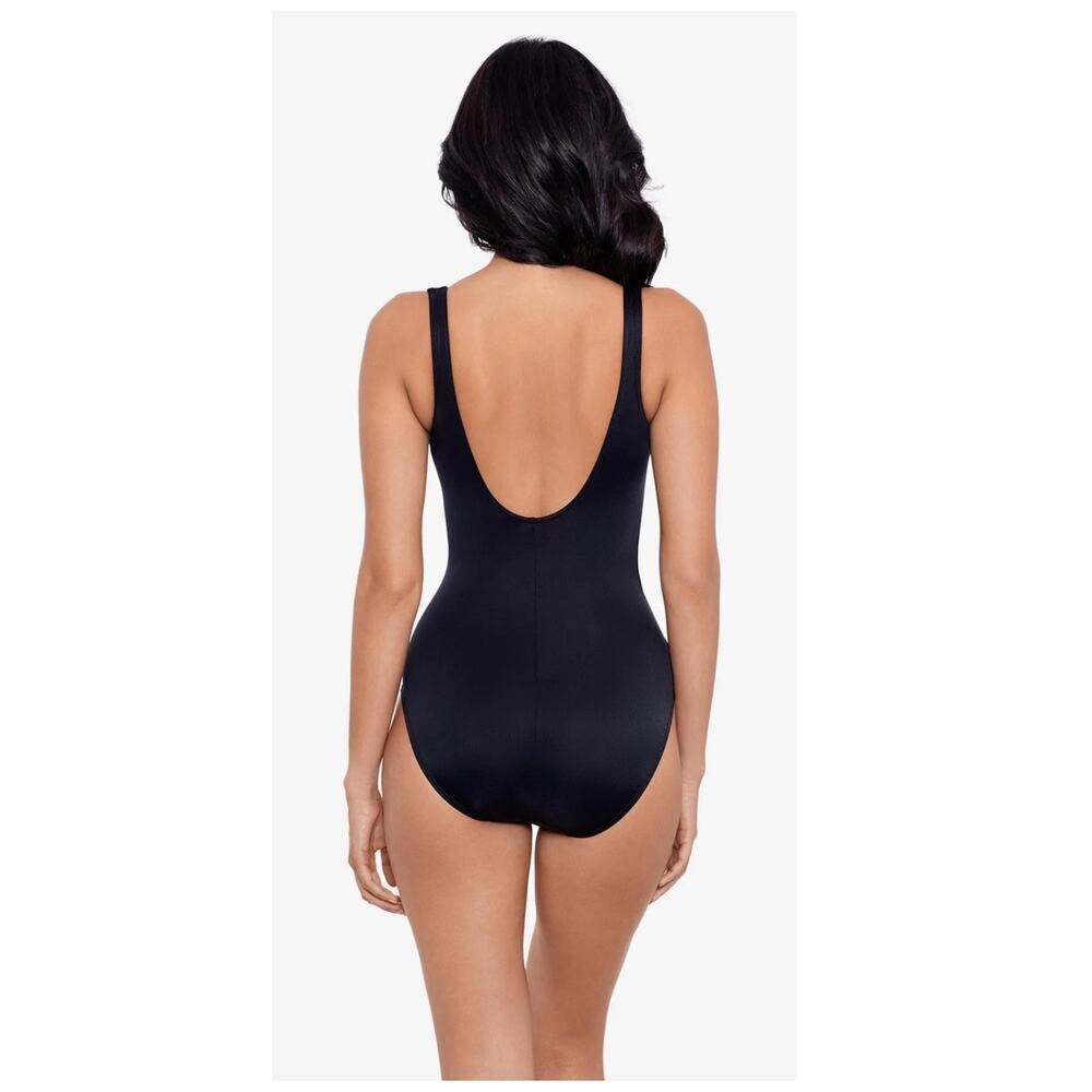 Miraclesuit Rock Solid Revele One-Piece Swimsuit Size US/12 - Picture 4 of 11